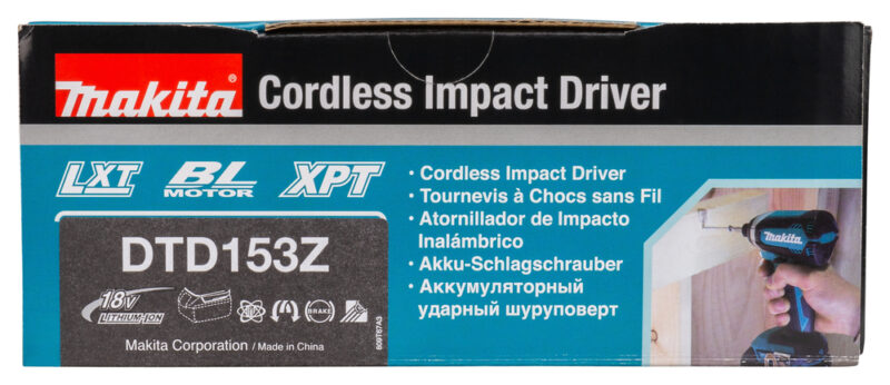 Аккумуляторный ударный шуруповёрт Makita DTD153Z