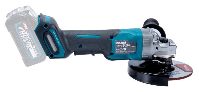 Аккумуляторная шлифовальная угловая машина Makita GA036GZ
