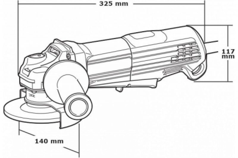 Угловая шлифмашина Makita GA5050R