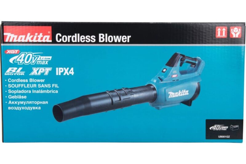 Аккумуляторная воздуходувка Makita BL 40 MAX UB001GZ
