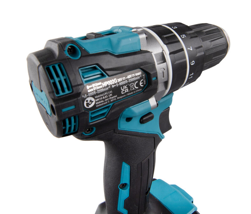 Ударная аккумуляторная дрель-шуруповерт Makita XGT BL/XPT HP002GD201