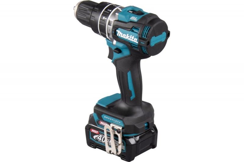 Ударная аккумуляторная дрель-шуруповерт Makita XGT BL/XPT HP002GD201