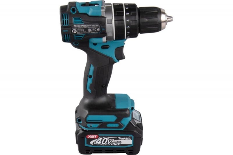 Ударная аккумуляторная дрель-шуруповерт Makita XGT BL/XPT HP002GD201