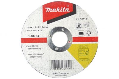 Диск отрезной по нержавеющей стали (115х1.2х22.2 мм) Makita D-18764