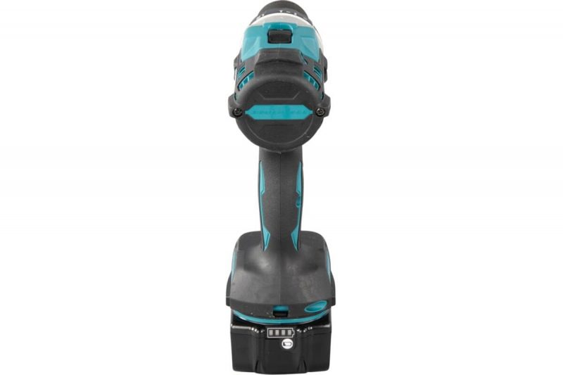 Ударная аккумуляторная дрель-шуруповерт Makita LXT BL 18 В, 13 мм, 125/65 Нм, 2x5.0 Ач, ЗУ, Makpac DHP486RTJ