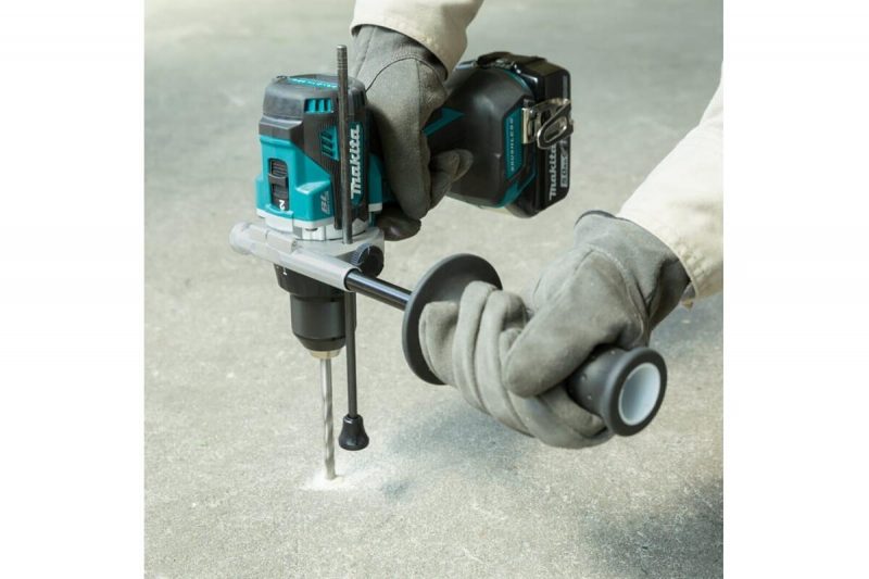 Ударная аккумуляторная дрель-шуруповерт Makita LXT BL 18 В, 13 мм, 125/65 Нм, 2x5.0 Ач, ЗУ, Makpac DHP486RTJ