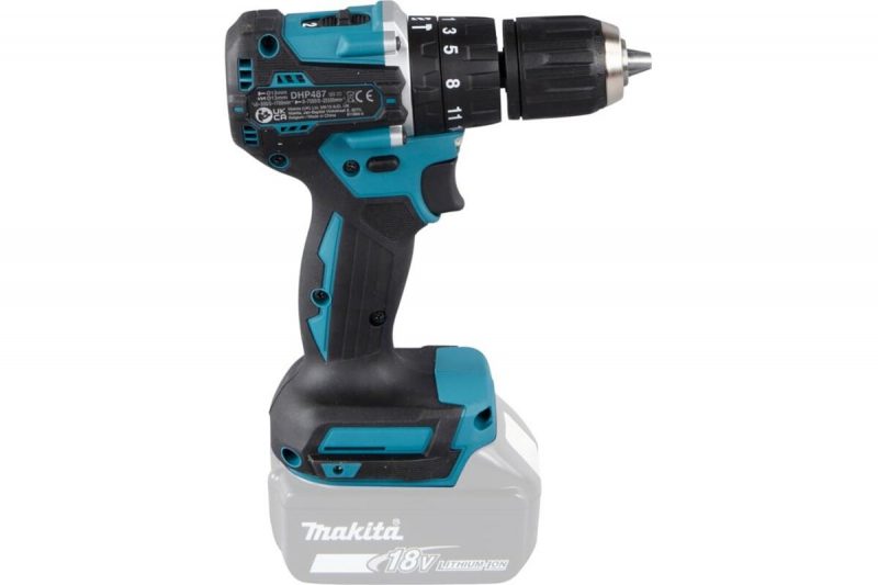 Аккумуляторная ударная дрель-шуруповерт Makita DHP487Z