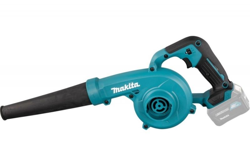 Аккумуляторная воздуходувка Makita CXT 12 В, 2.6 куб.м/мин, 75 м/с, короткий патрубок UB100DZ