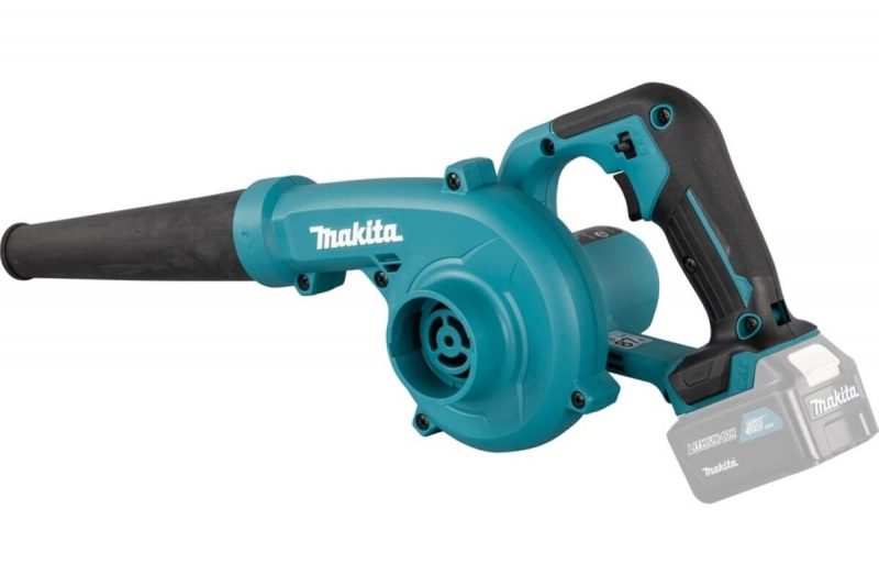 Аккумуляторная воздуходувка Makita CXT 12 В, 2.6 куб.м/мин, 75 м/с, короткий патрубок UB100DZ