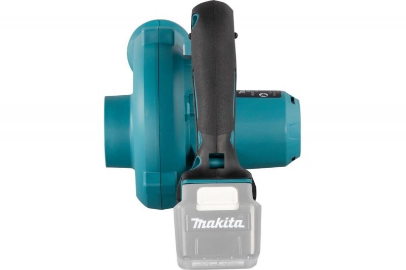 Аккумуляторная воздуходувка Makita CXT 12 В, 2.6 куб.м/мин, 75 м/с, короткий патрубок UB100DZ