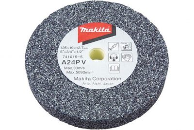Насадка шлифовальная круглая по металлу (125x19x12.7 мм; A24P) для ПШМ Makita 741015-5