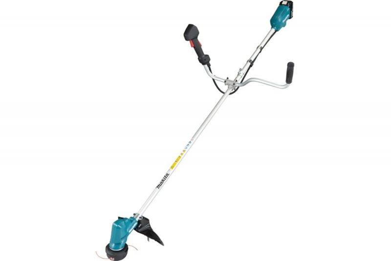 Аккумуляторная коса Makita LXT BL 18В велорукоятка, d-30 см, M10xLH, 2xBL1850B,DC18RC ADT DUR190URT3