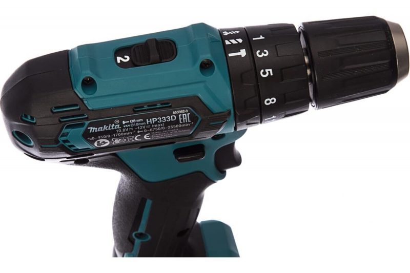 Аккумуляторная дрель-шуруповерт Makita HP333DZ