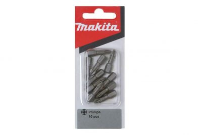 Бита Torsion для шуруповертов 10 шт. (25 мм; шестигранный хвостовик 1/4"; Ph3) Makita P-06074