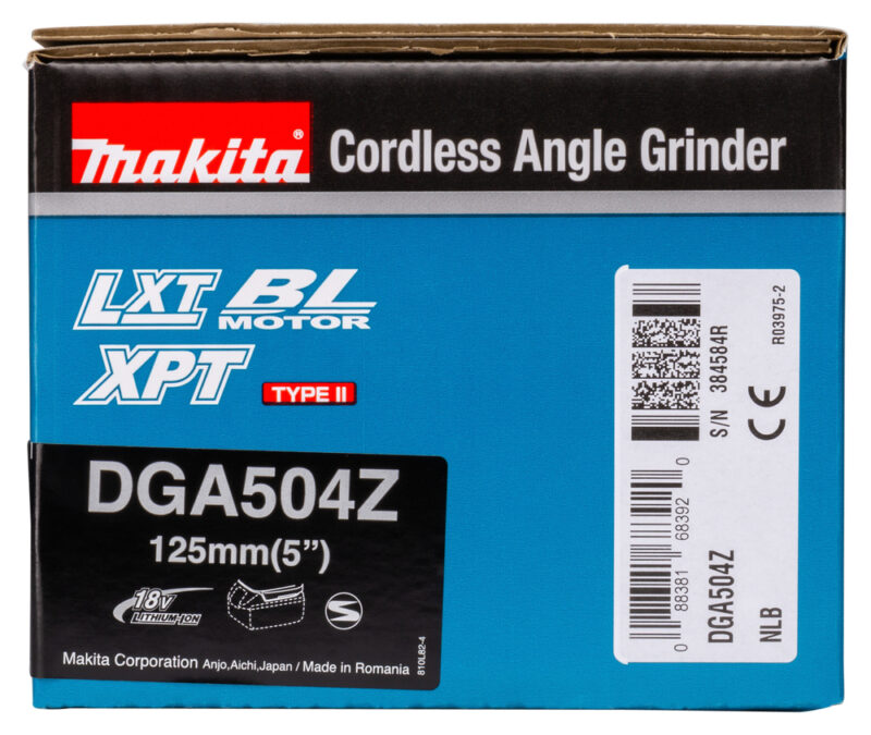 Угловая шлифмашина Makita LXT DGA504Z