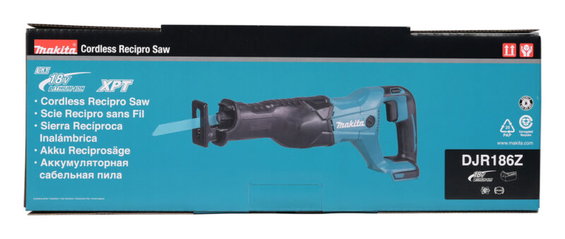 Сабельная пила Makita LXT DJR186Z