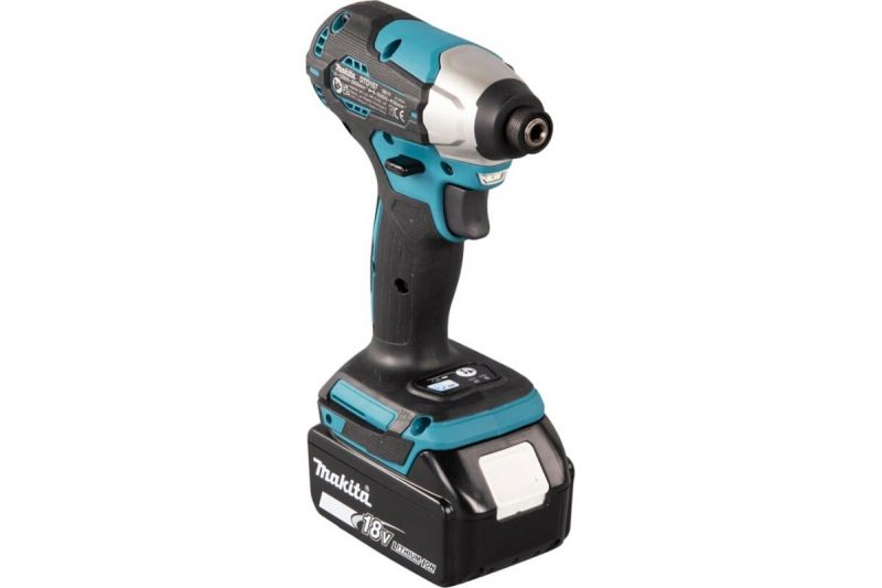 Аккумуляторный ударный шуруповерт Makita 18В, BL, XPT, Li-ion, 140 Нм, 2 скорости DTD157RTJ