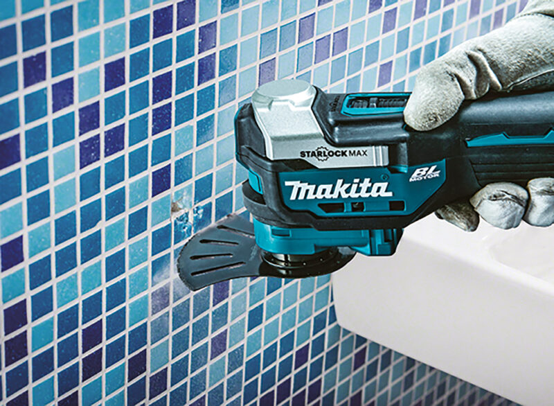 Многофункциональный аккумуляторный инструмент Makita 18 В, Li-ion, BL , AVT, XPT, STARLOCK, кор, бакк и зу DTM52Z