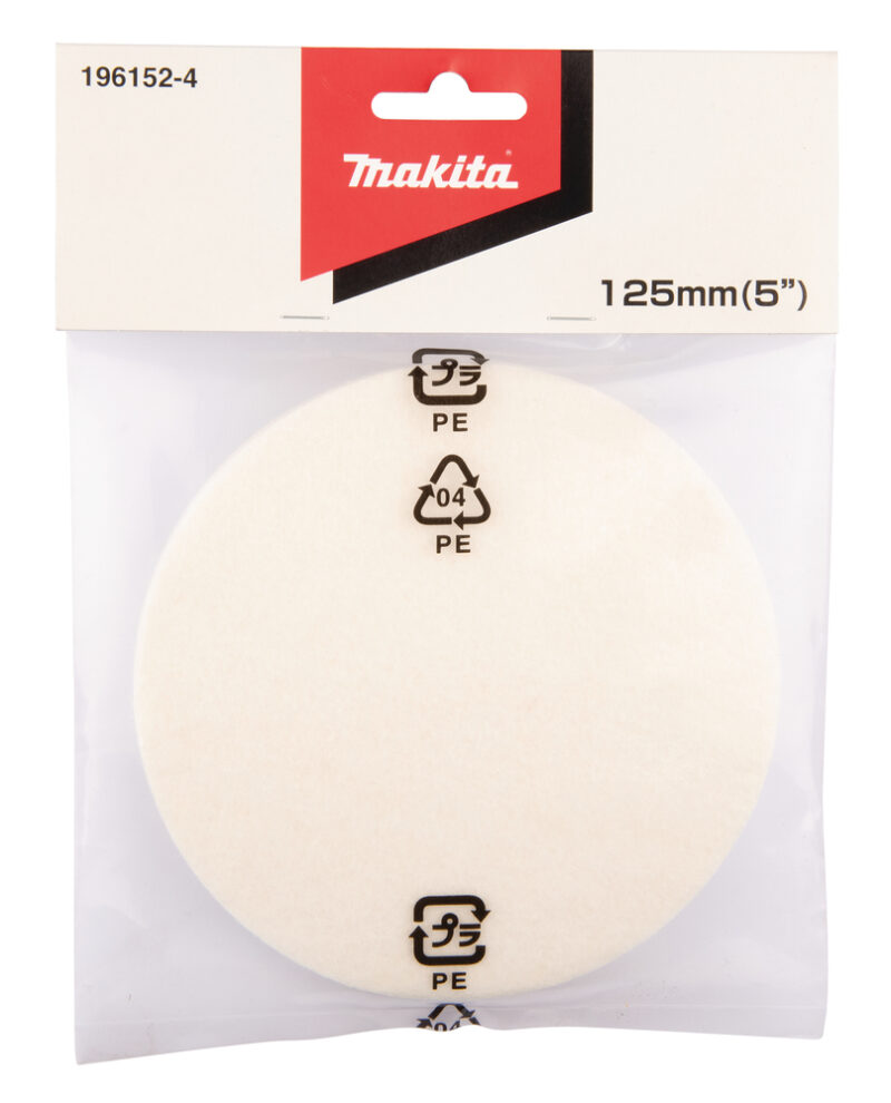 Насадка из фетра 125 мм Makita 196152-4