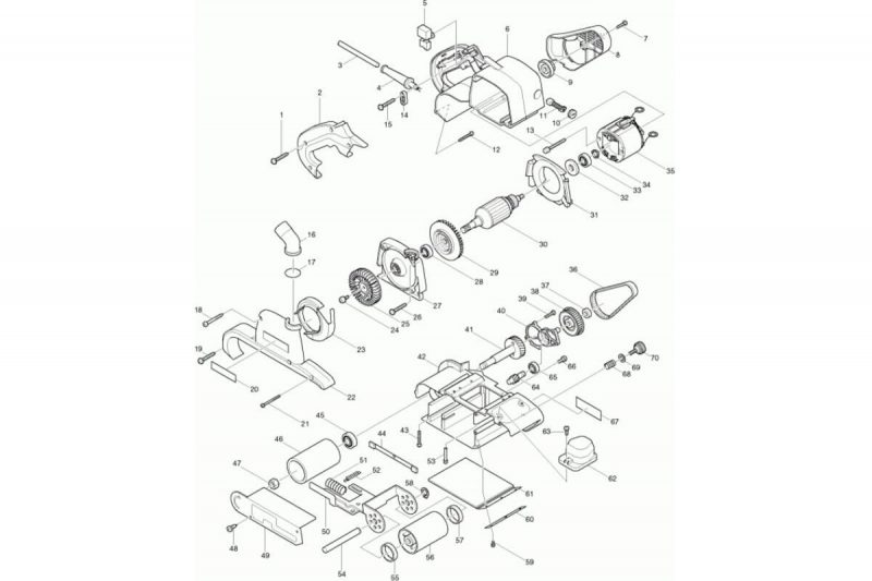 Ленточная шлифмашина Makita 9403