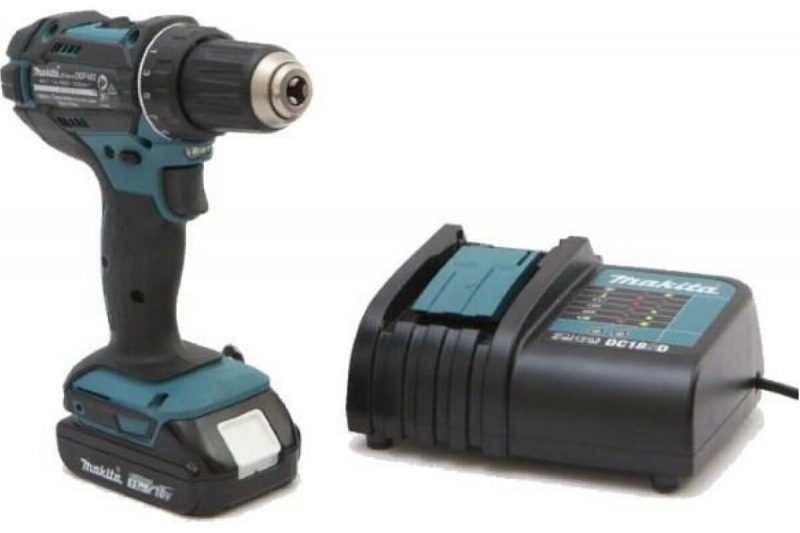 Аккумуляторная дрель-шуруповерт Makita DDF482SYE