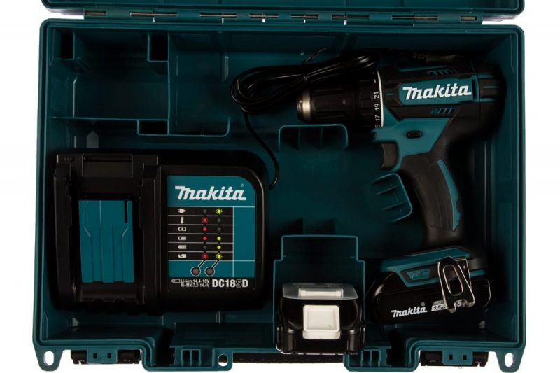 Аккумуляторная дрель-шуруповерт Makita DDF482SYE