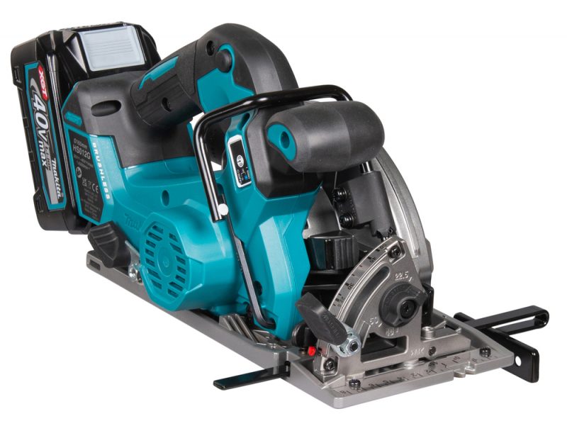 Аккумуляторная дисковая пила Makita XGT BL 40В без аккумулятора и ЗУ HS012GZ