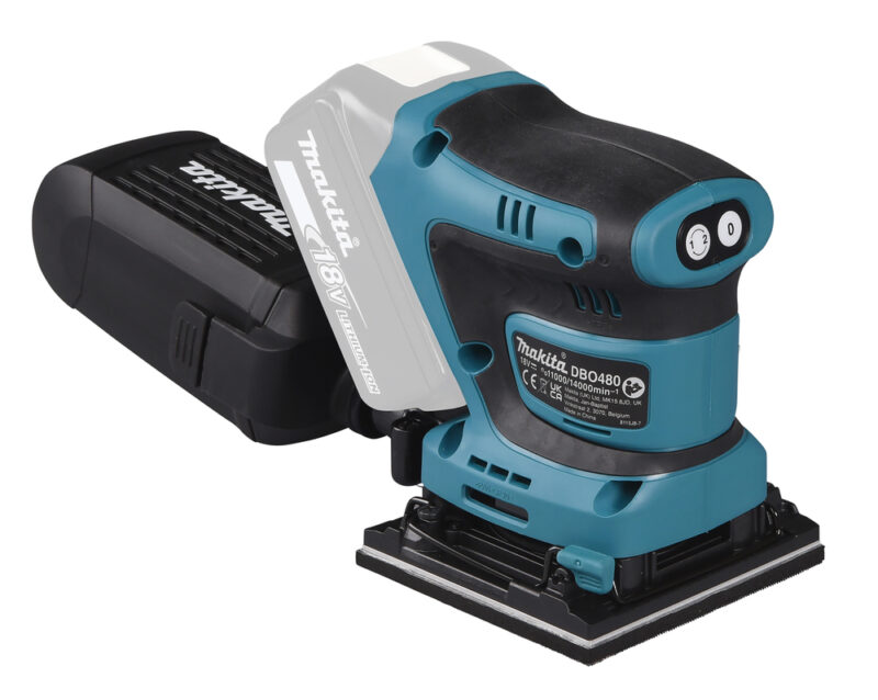 Вибрационная шлифмашина Makita LXT DBO480Z