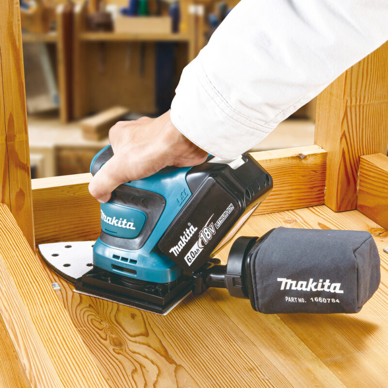 Вибрационная шлифмашина Makita LXT DBO480Z
