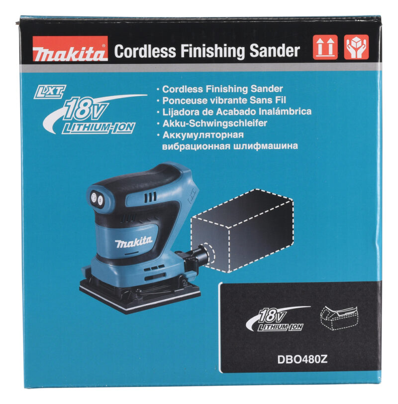 Вибрационная шлифмашина Makita LXT DBO480Z