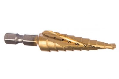 Сверло ступенчатое со спиральным желобком (4-12 мм) Makita D-40179
