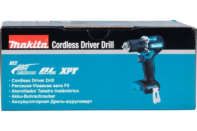 Бесщеточная аккумуляторная дрель-шуруповерт Makita XPT 18В, бак и зу DDF487Z