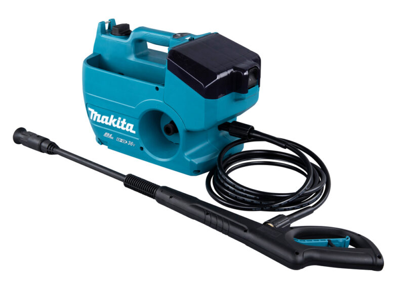 Аккумуляторная мойка высокого давления Makita LXT BL 2x18 В DHW080ZK