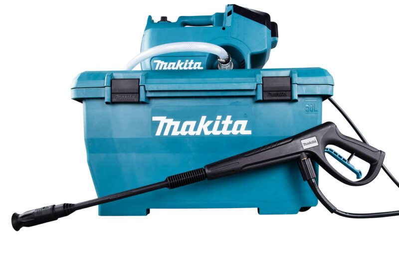 Аккумуляторная мойка высокого давления Makita LXT BL 2x18 В DHW080ZK