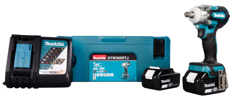 Аккумуляторный ударный гайковерт Makita LXT BL DTW300RTJ