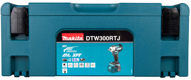 Аккумуляторный ударный гайковерт Makita LXT BL DTW300RTJ