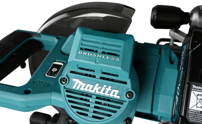 Аккумуляторная консольная торцовочная пила Makita XGT 40В BL LS004GZ01