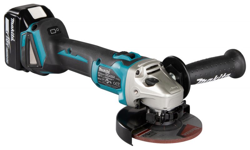 Аккумуляторная УШМ,  Makita LXT DGA504RT