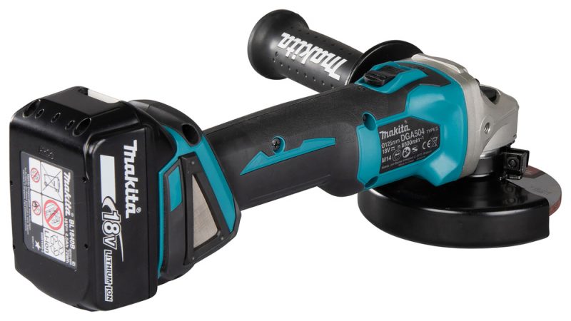 Аккумуляторная УШМ,  Makita LXT DGA504RT