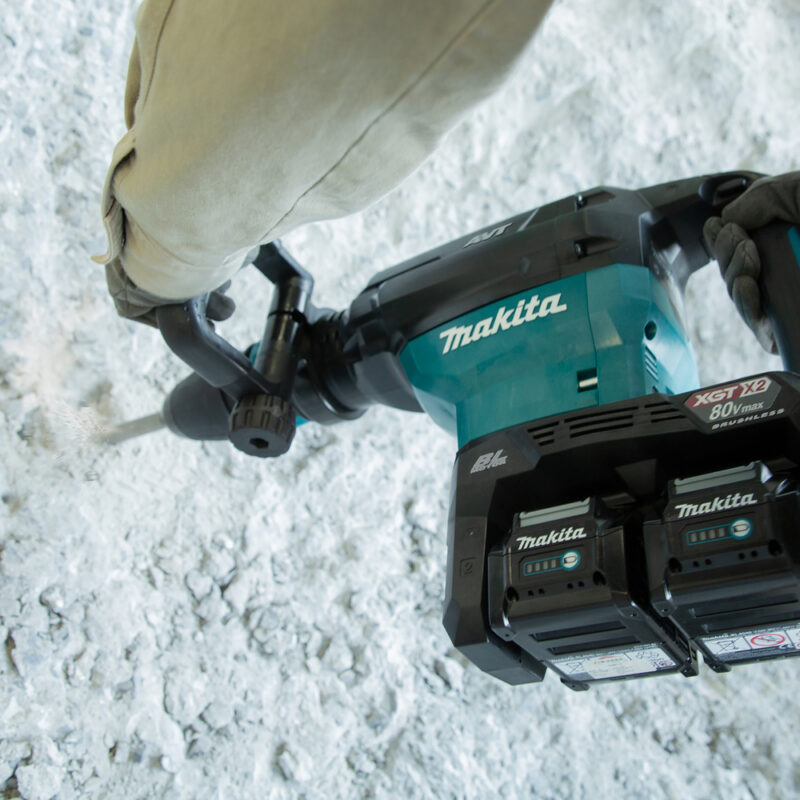 Аккумуляторный отбойный молоток Makita SDS max, без аккумулятора и з/у HM002GZ03