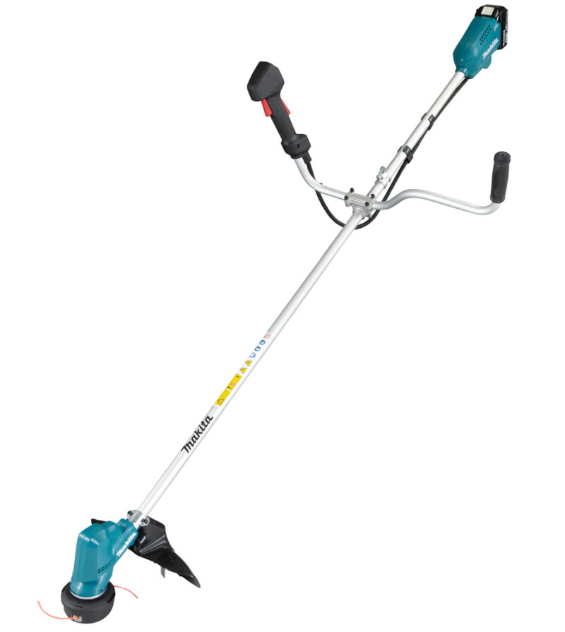 Аккумуляторная коса Makita LXT BL 18В велорукоятка, d-30 см, M10xLH, 2xBL1850B,DC18RC ADT DUR190URT3