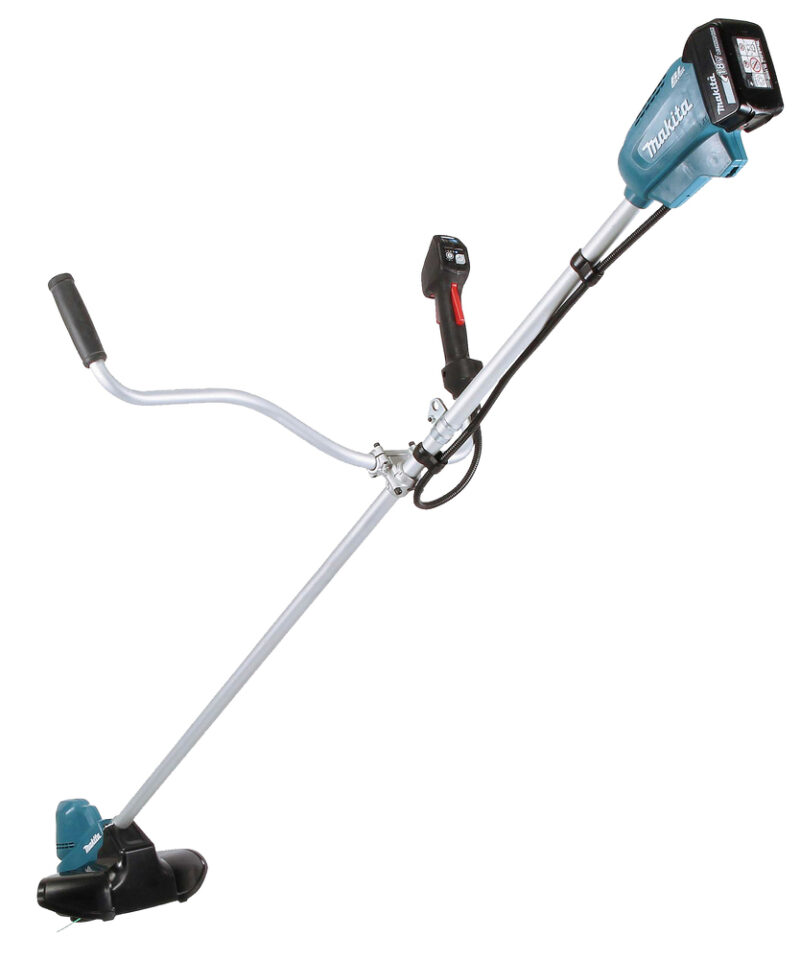 Аккумуляторная коса Makita LXT BL 18В велорукоятка, d-30 см, M10xLH, 2xBL1850B,DC18RC ADT DUR190URT3