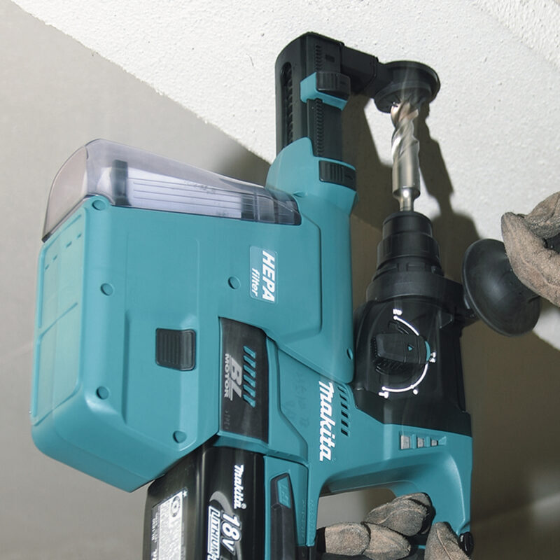 Аккумуляторный бесщеточный перфоратор Makita SDS+,18В, 1x5Ач, Li-ion DHR242RT