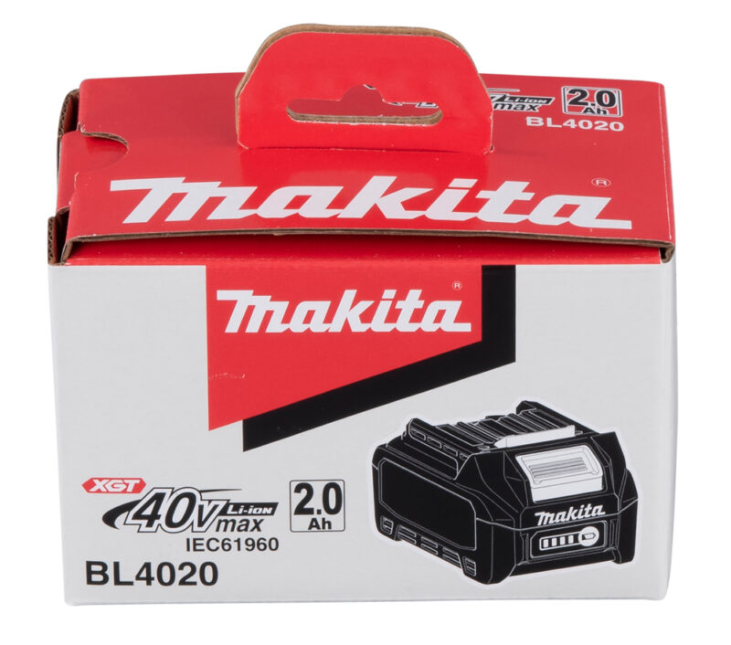 Аккумулятор XGT BL4020 40В, 2.0 А*ч Makita 191L29-0