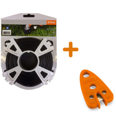 Струна 3,3 мм x 40 м STIHL круглого сеченияия + Шнайдер