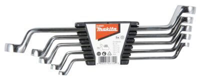 Набор накидных ключей Makita 5 шт: 8x9, 10x11, 12x13, 14x15, 18x19 мм B-65551