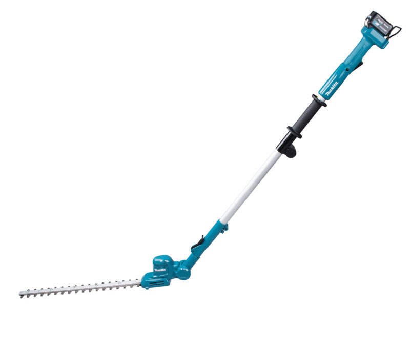 Штанговый телескопический кусторез Makita CXT 12 В, 46 см, 200 Вт, 3600 рез/мин, аккумуляторы BL1021B, DC10WC XPT UN460WDWA