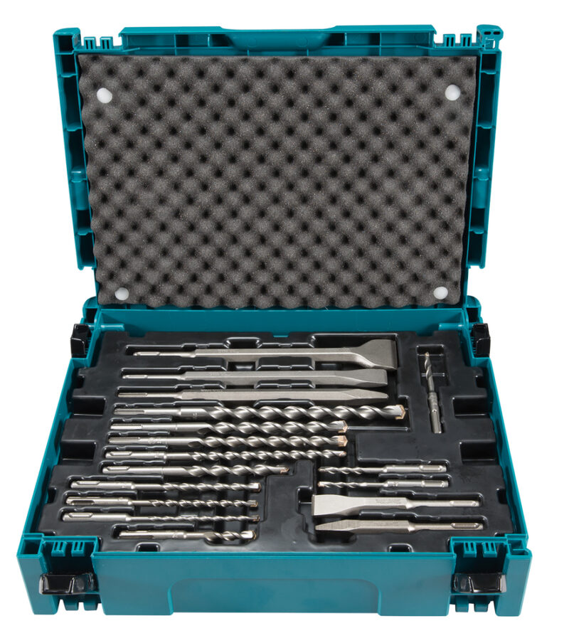 Набор буров и долот SDS-Plus, 17 шт., MAKPAC Makita B-53877