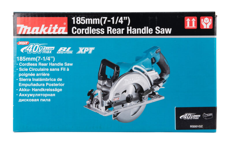 Дисковая пила Makita XGT BL без аккумулятора и ЗУ RS001GZ