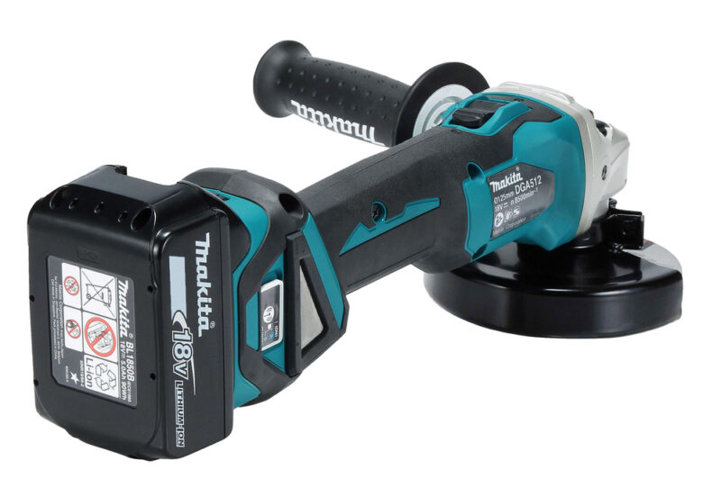 Аккумуляторная угловая шлифмашина Makita LXT DGA512ZU
